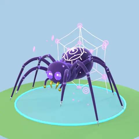 Hexweaver: Fantasy Lab का जीव, दुर्लभता दुर्लभ (3D मॉडल)
